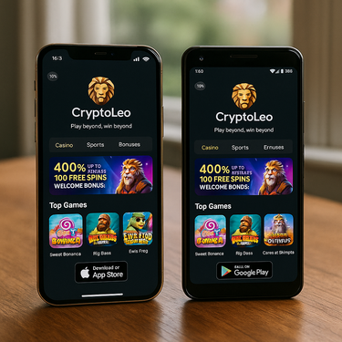 CryptoLeo Casino - Mobile Apps for iOS and Android - Australian Players